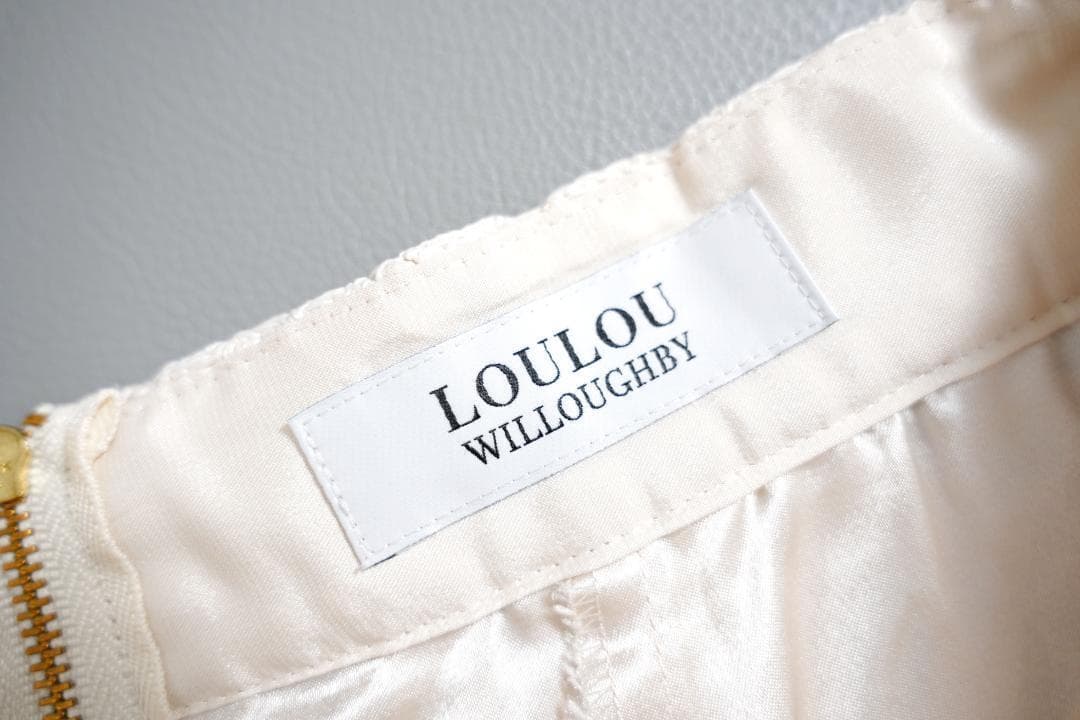 897t*美品 ルルウィルビー サークルレーススカート