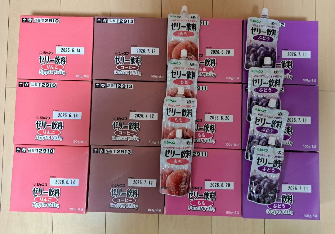 介護食【ジャネフ　ゼリー飲料】104個