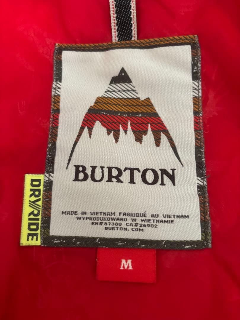 【BURTON size M】レディース スキー スノボ ウェア ジャケット美品