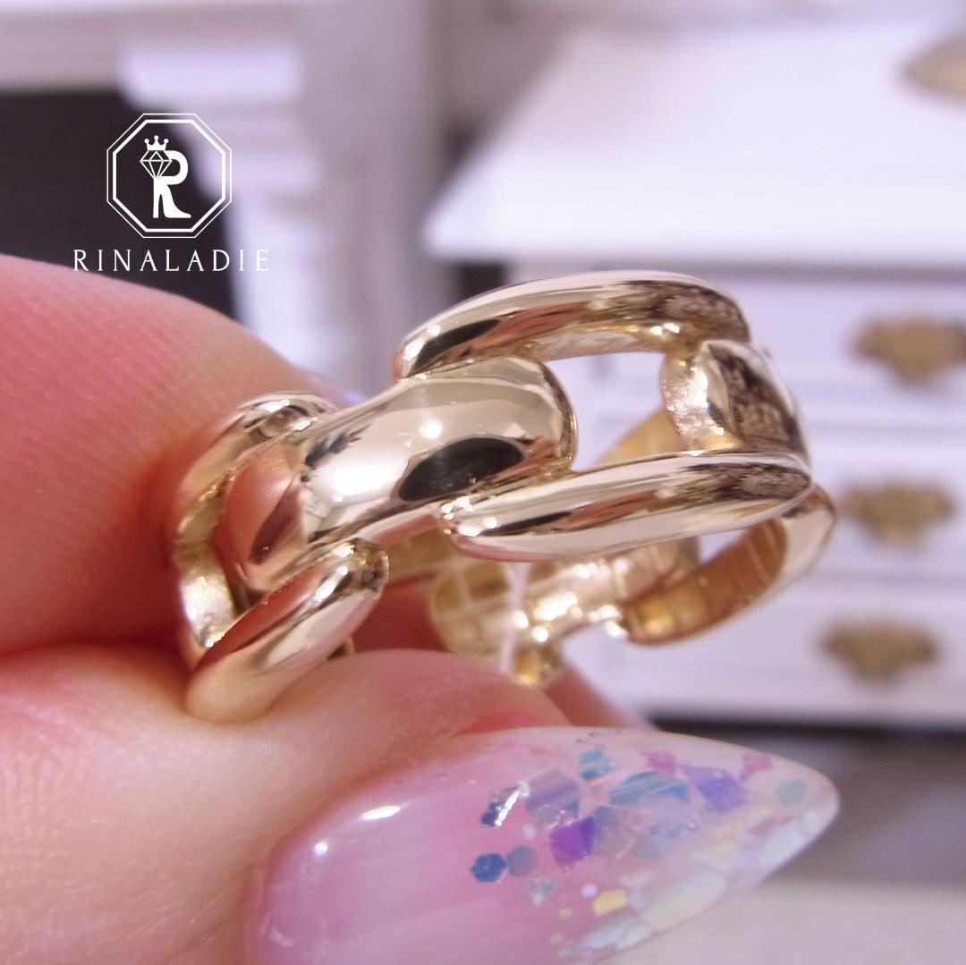 第二弾‼️【S】K18　17号　4.85ｇ　地金リング