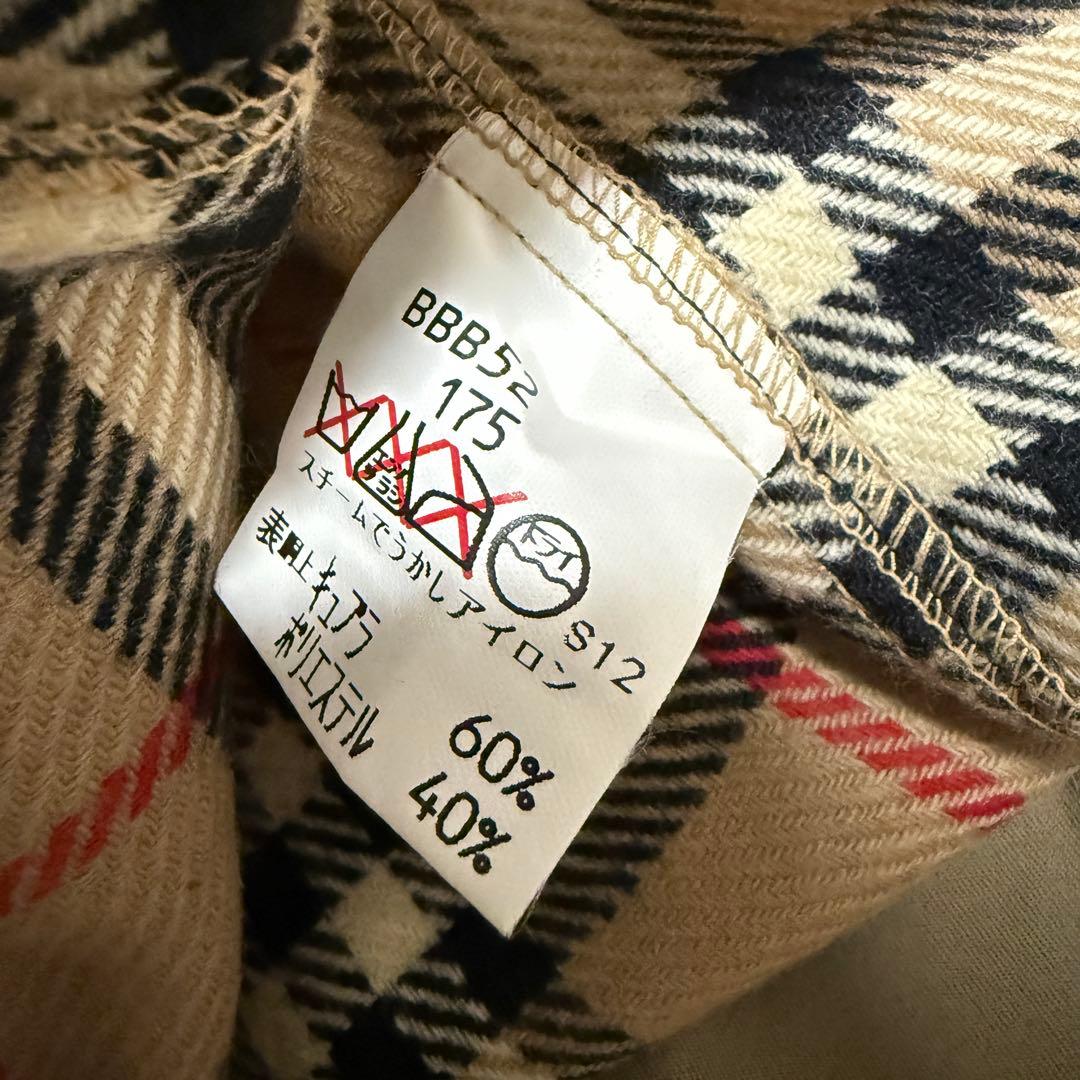 極美品★BURBERRY★ステンカラーコート★ノバチェック 中綿ライナー★とろみ