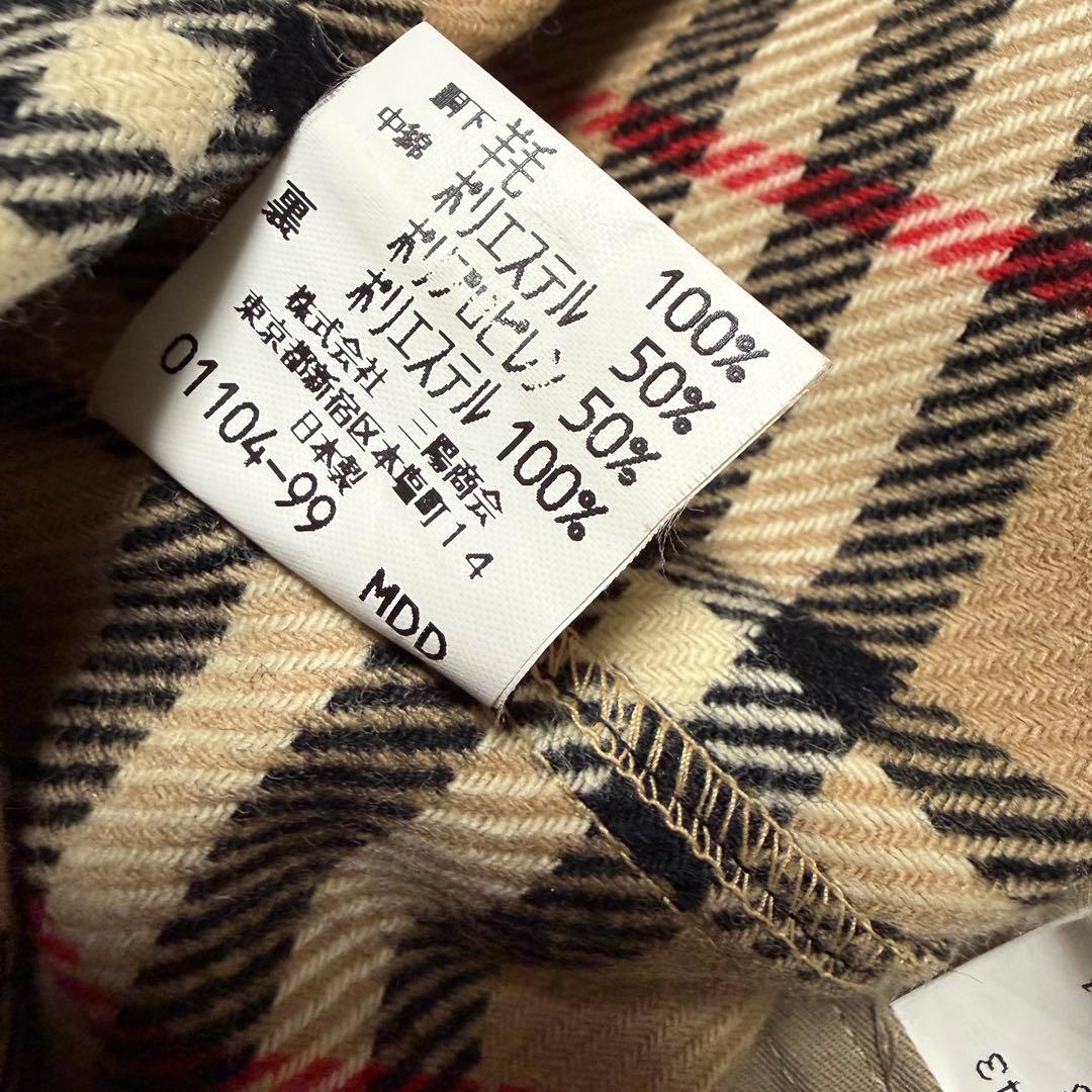 極美品★BURBERRY★ステンカラーコート★ノバチェック 中綿ライナー★とろみ