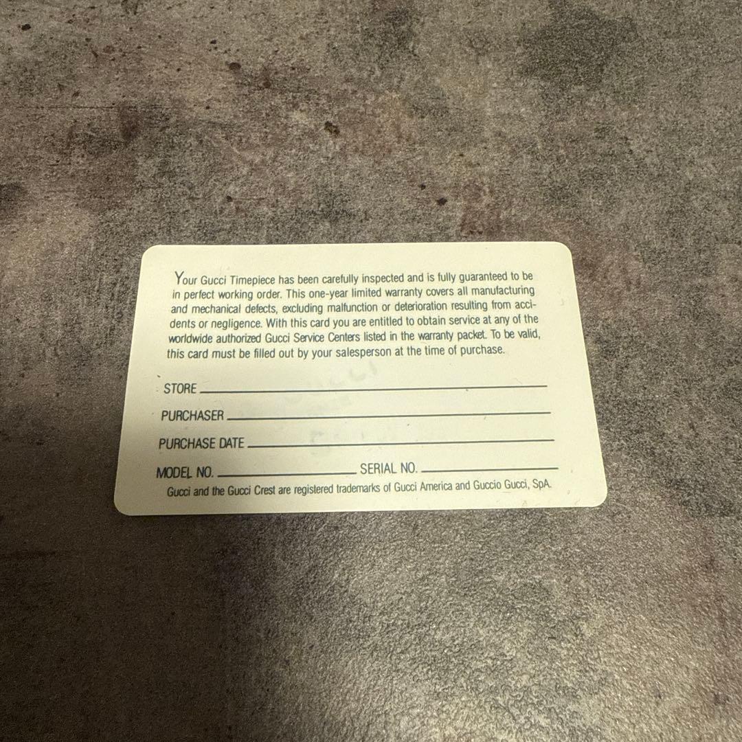 【美品】GUCCI クォーツ腕時計 ブラウンレザー シェリーライン 2000L