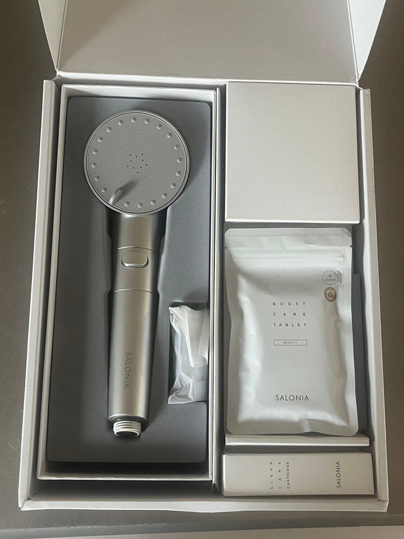 【値段相談ください】ほぼ新品！SALONIA サロニア シャワーヘッド シルバー