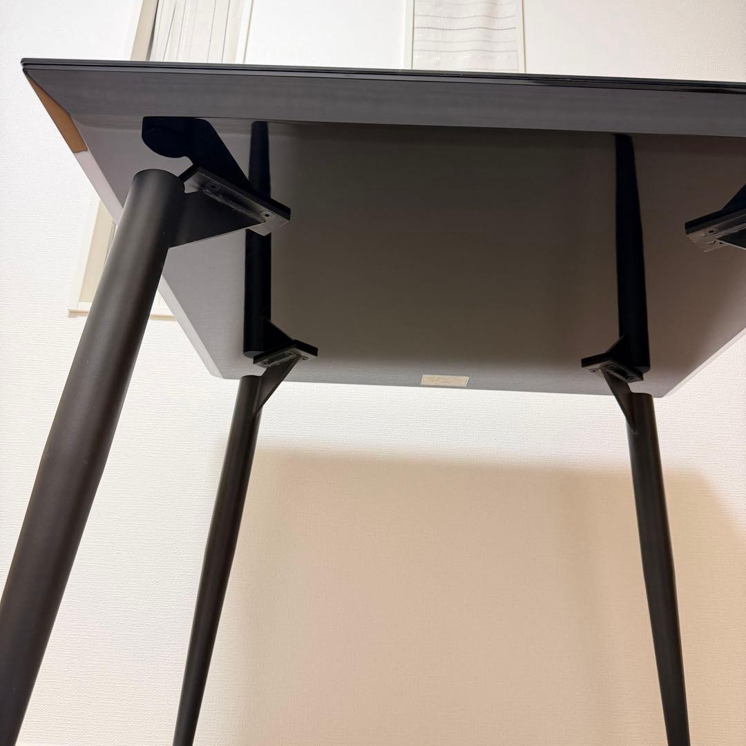 IDC OTSUKA 大塚家具 パシオン ガラストップ ダイニングテーブル