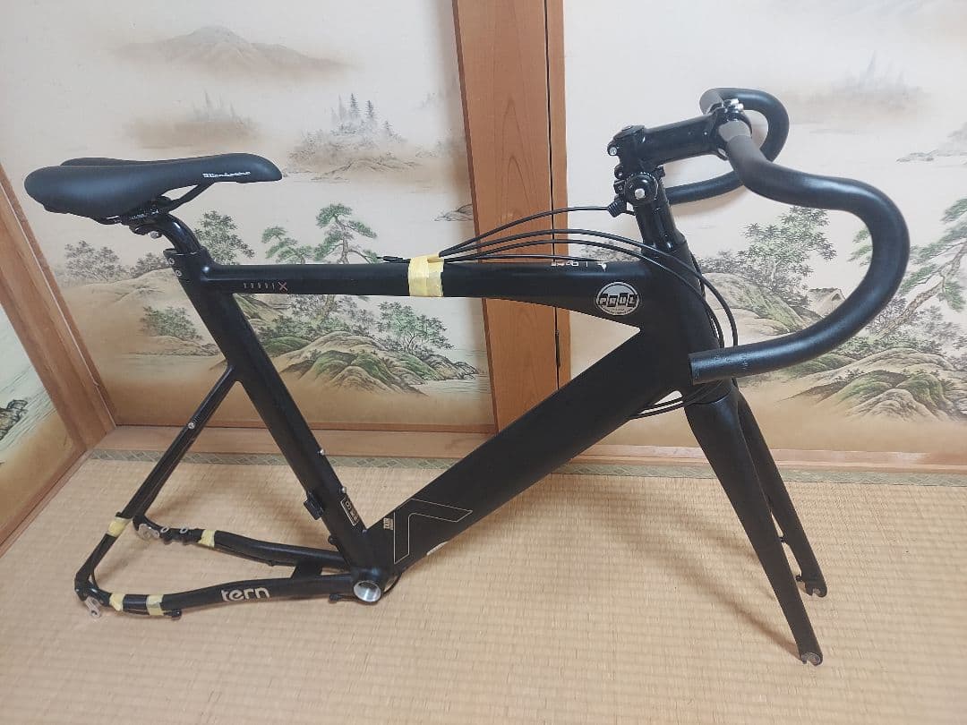 tern surge χ　ターンサージュカイ　フレームセット中古美品