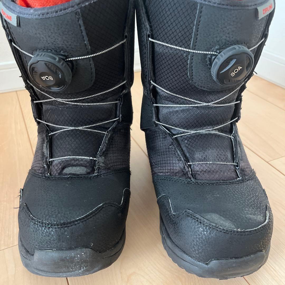 【トモ】【Burton】ジップライン BOA® スノーボードブーツ23cm