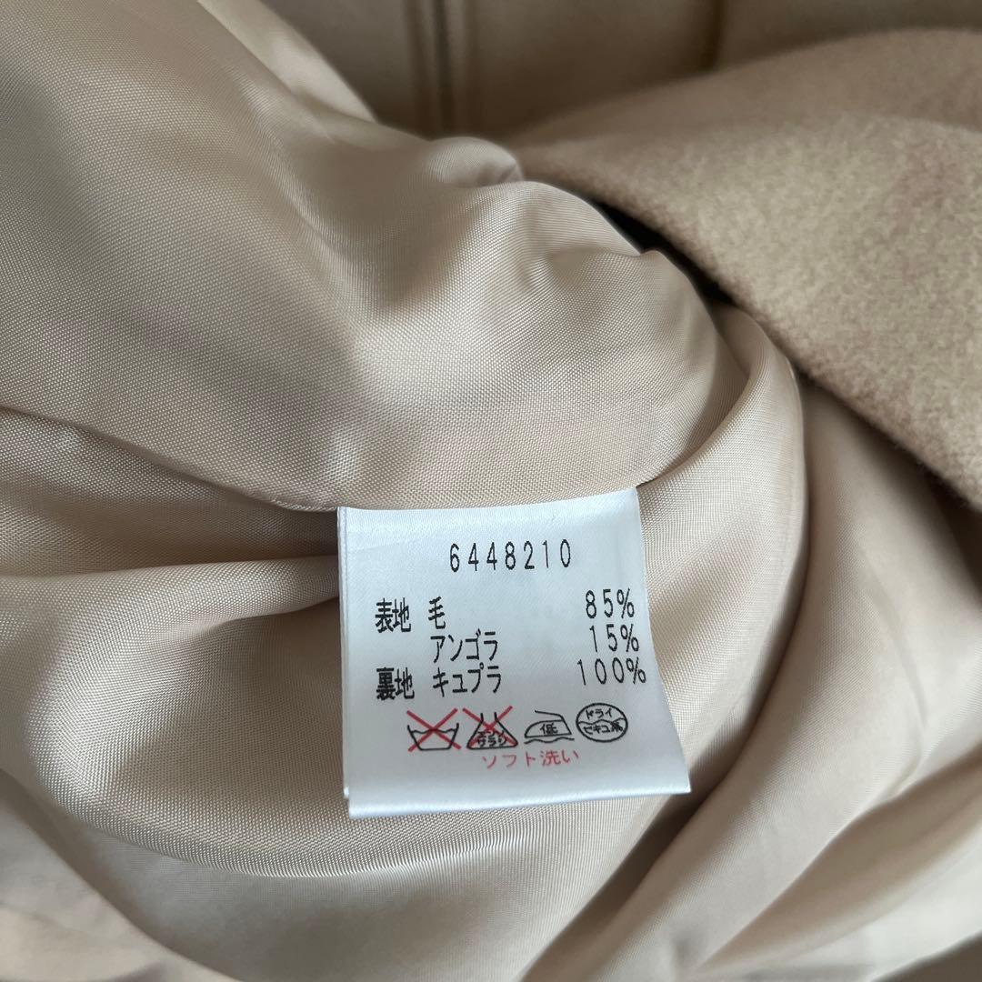 Rene ルネ　ベージュ フレアコート　サイズ34 アンゴラ