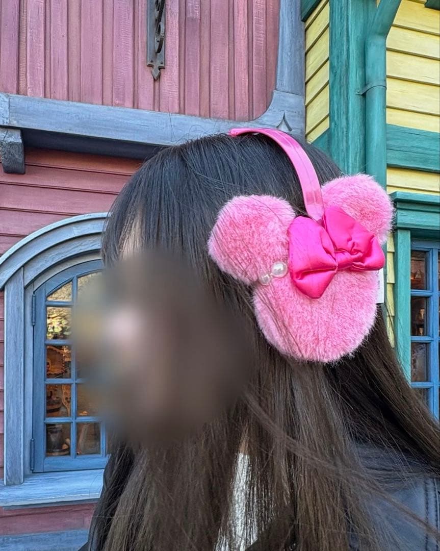 ミニー イヤーマフ ピンク