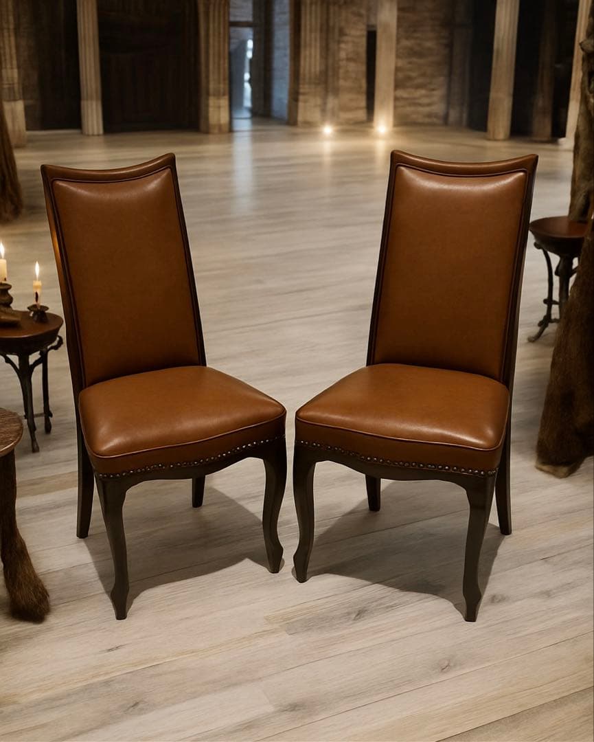 703 マルニ ダイニング　チェア　ベルサイユ maruni　猫脚　リビング　a