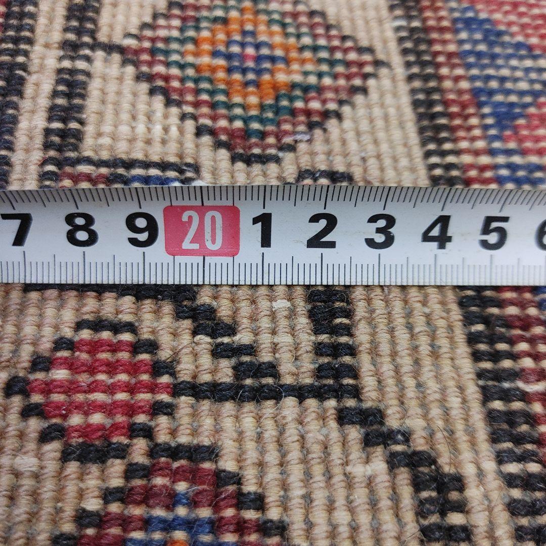 Sale ペルシャ絨毯 手織り 草木染 スィールジャーン産 345x200cm