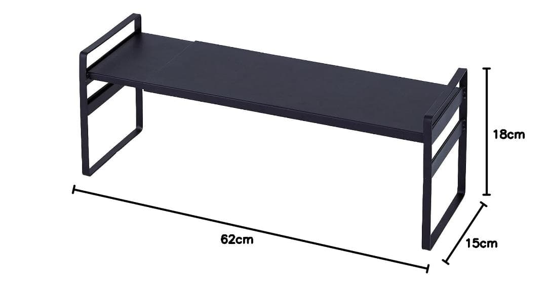 省スペース効率化シューズ！伸縮式スタッキングラックシューズ