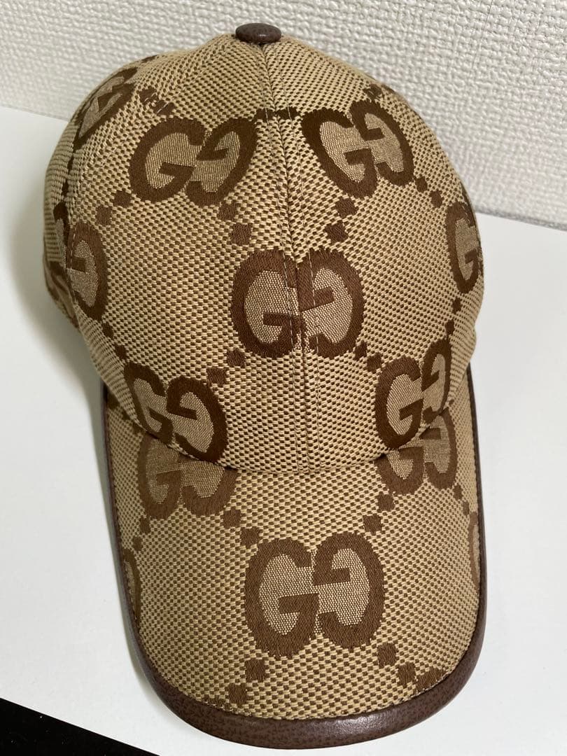 GUCCI GGパターン キャップ　サイズS（56）