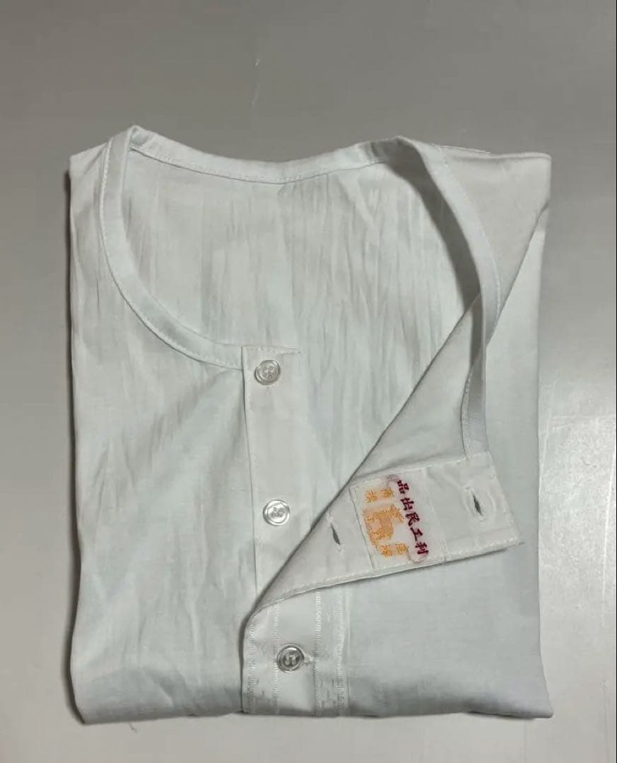 新品 香港老舗下着メーカー 利工民 金鹿 ヘンリーネック ブルース・リー愛用品