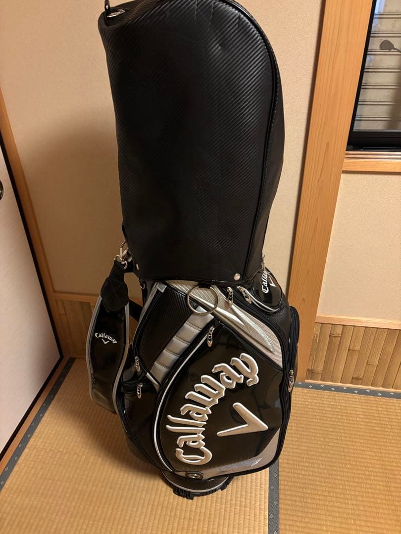 Callaway キャディバッグ 黒/シルバー
