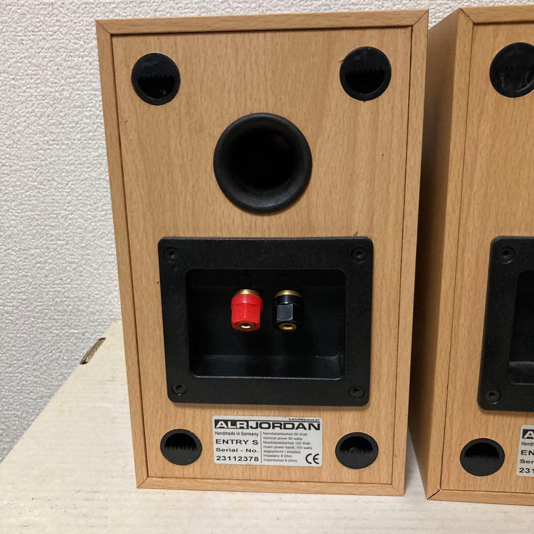 名作コンパクトスピーカー ドイツ製ALR JORDAN Entry S動作品