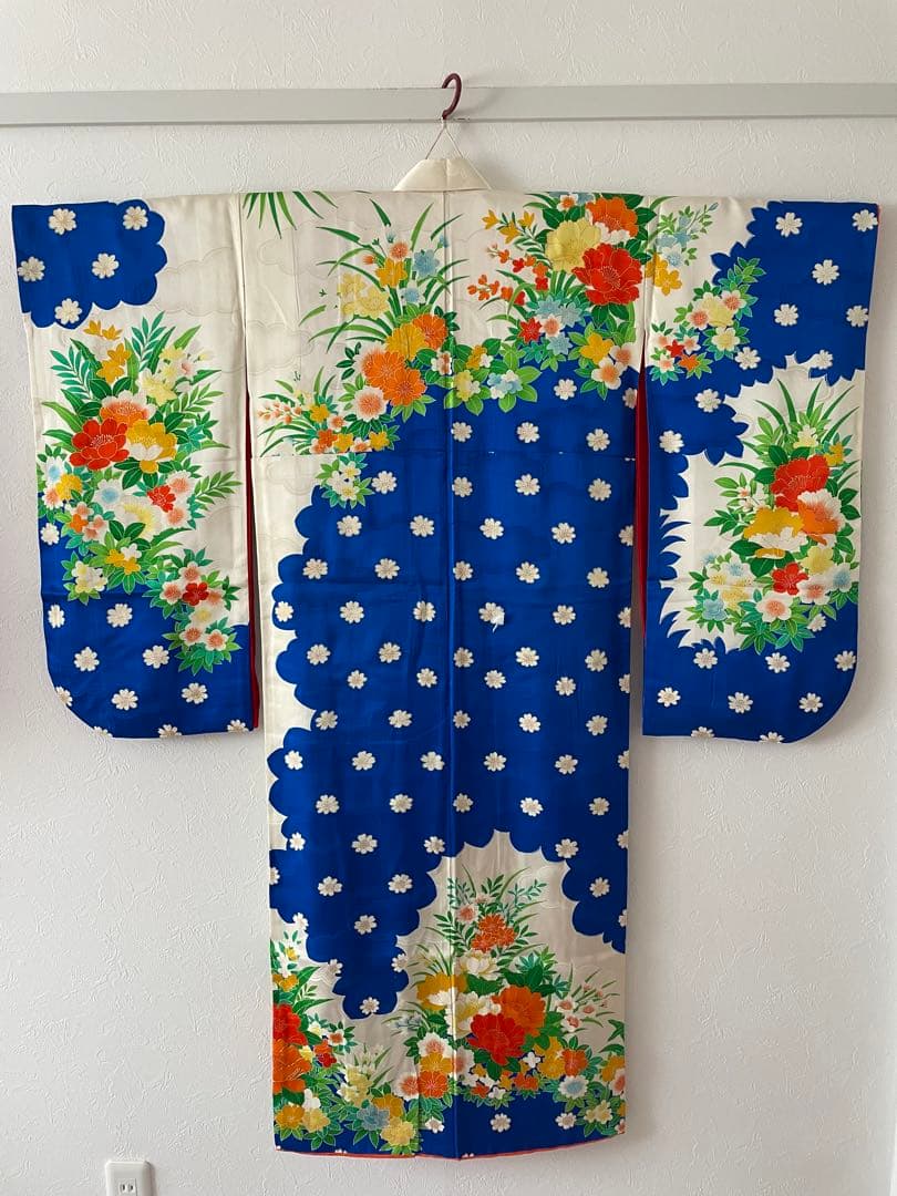 美品　正絹　ジュニア　お着物セット　ハーフ成人式　七五三　付き添い