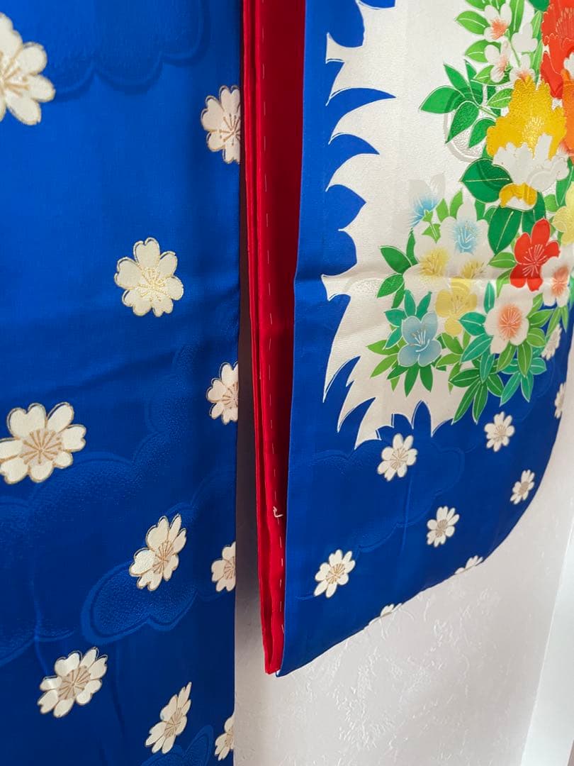 美品　正絹　ジュニア　お着物セット　ハーフ成人式　七五三　付き添い