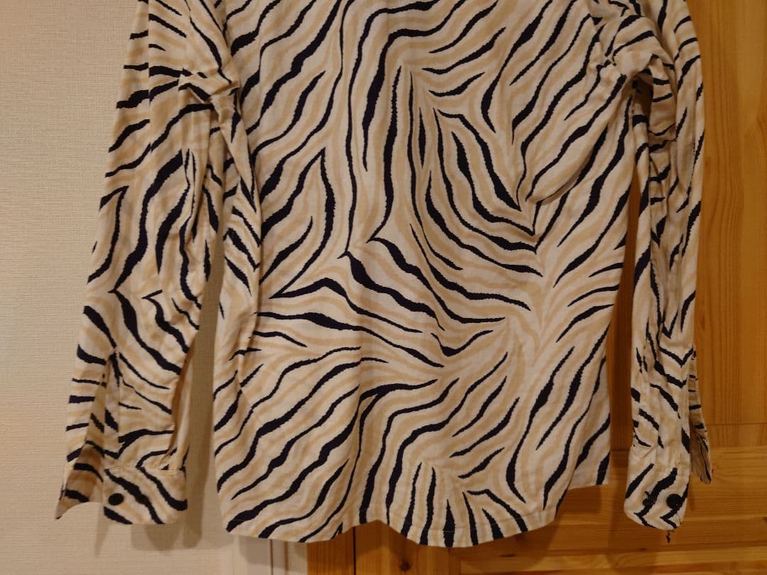 The Groovin High　グルービンハイ　長袖シャツゼブラ　M