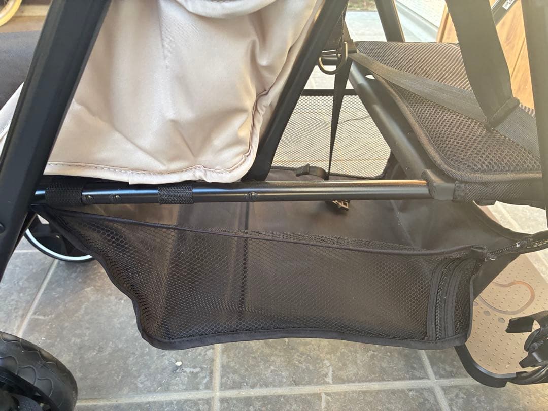 KATOJI カトージ 2人でゴー ベージュ ベビーカー