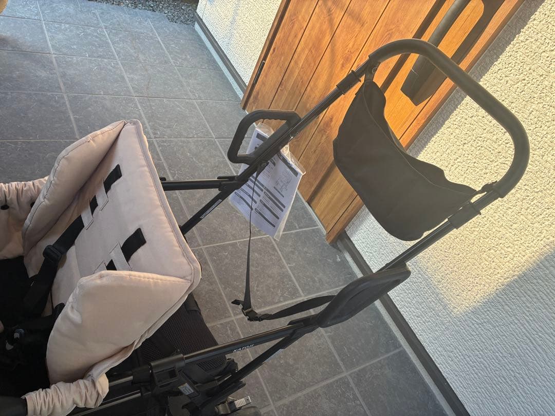 KATOJI カトージ 2人でゴー ベージュ ベビーカー