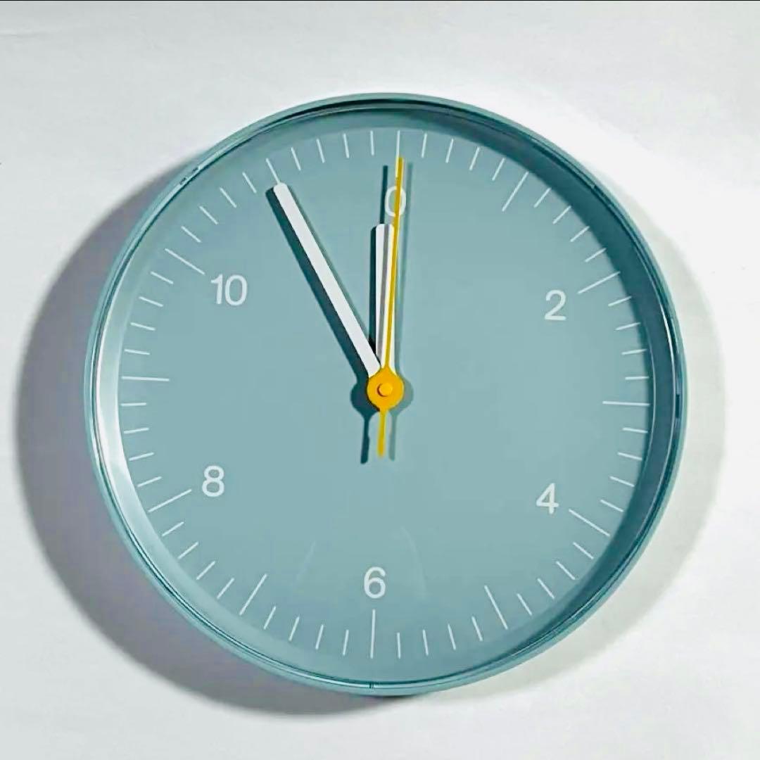 【新品未使用】ジャスパー・モリソン 掛時計 壁時計 ライトブルー HAY