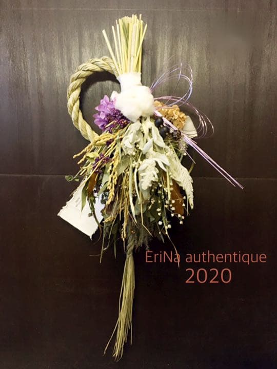 ドライフラワー スワッグ しめ飾り 松飾り 正月飾り リース