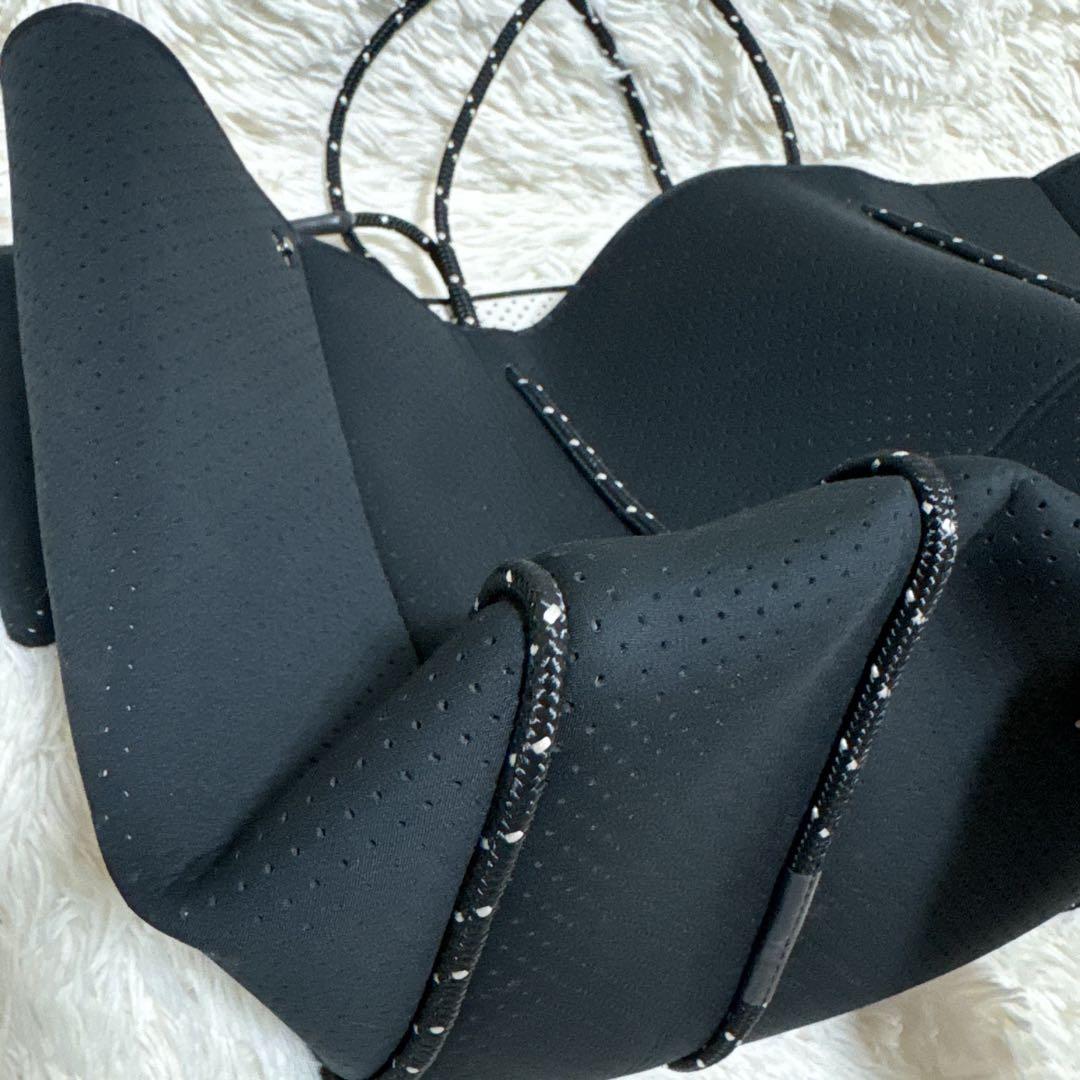 美品✨ ステイトオブエスケープ エスケープトート バイカラー 大容量 黒 白