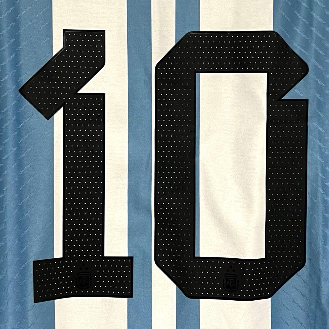 【新品/タグ付き】2022カタールW杯アルゼンチン代表♯10メッシ【XLサイズ】