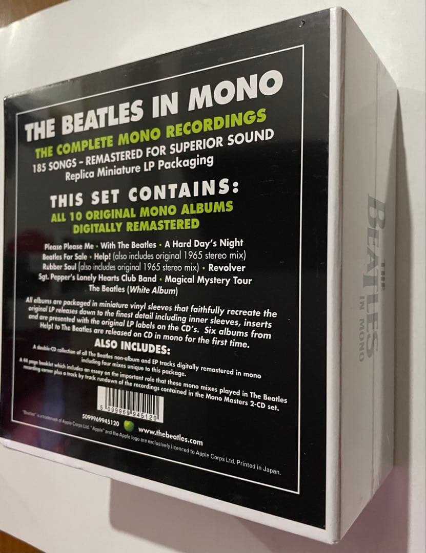 未開封！THE BEATLES IN MONO ビートルズ・モノボックス輸入CD