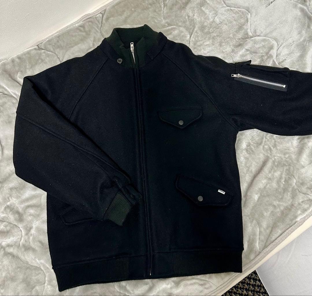 STUSSY “MA-1 Type” wool jacket ※美品