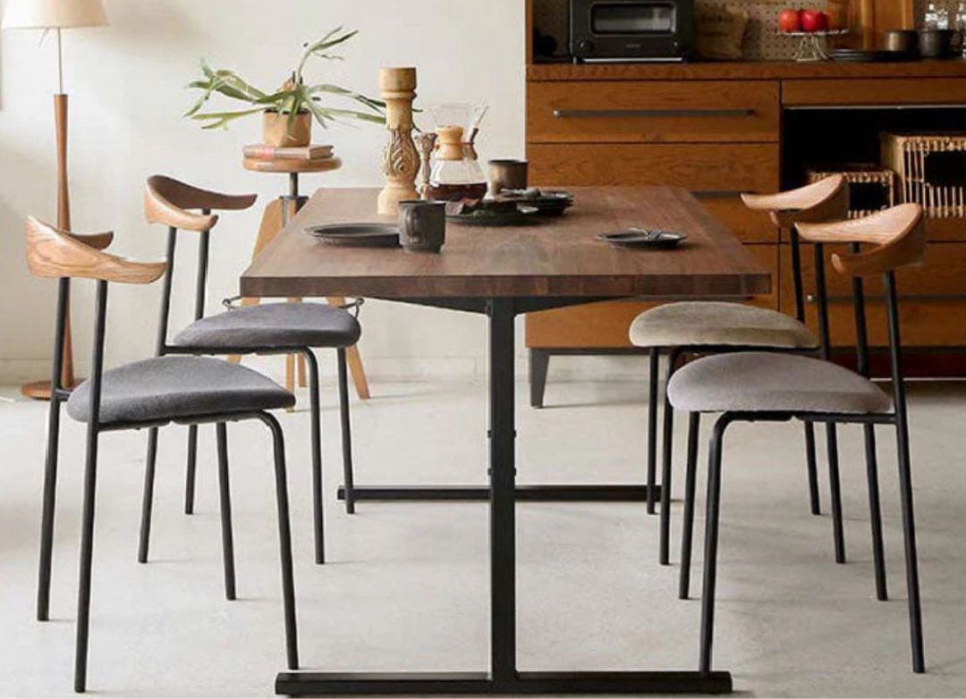 CRASH GATE ダイニングチェア　4脚セット　大阪府引取り限定