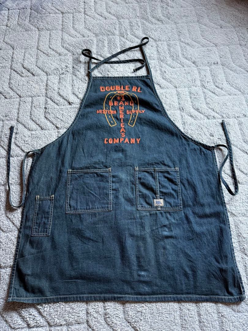RRL インディゴエプロン