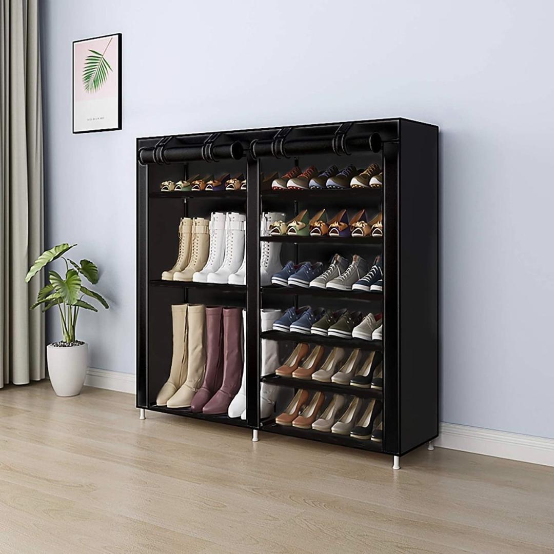 ❤見た目以上に大収納❣収納をお洒落なインテリアに魅せる♪❤シューズラック