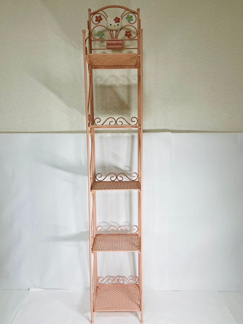 レトロ ハローキティ 2003年 5段 メタルラック スチールラック ①
