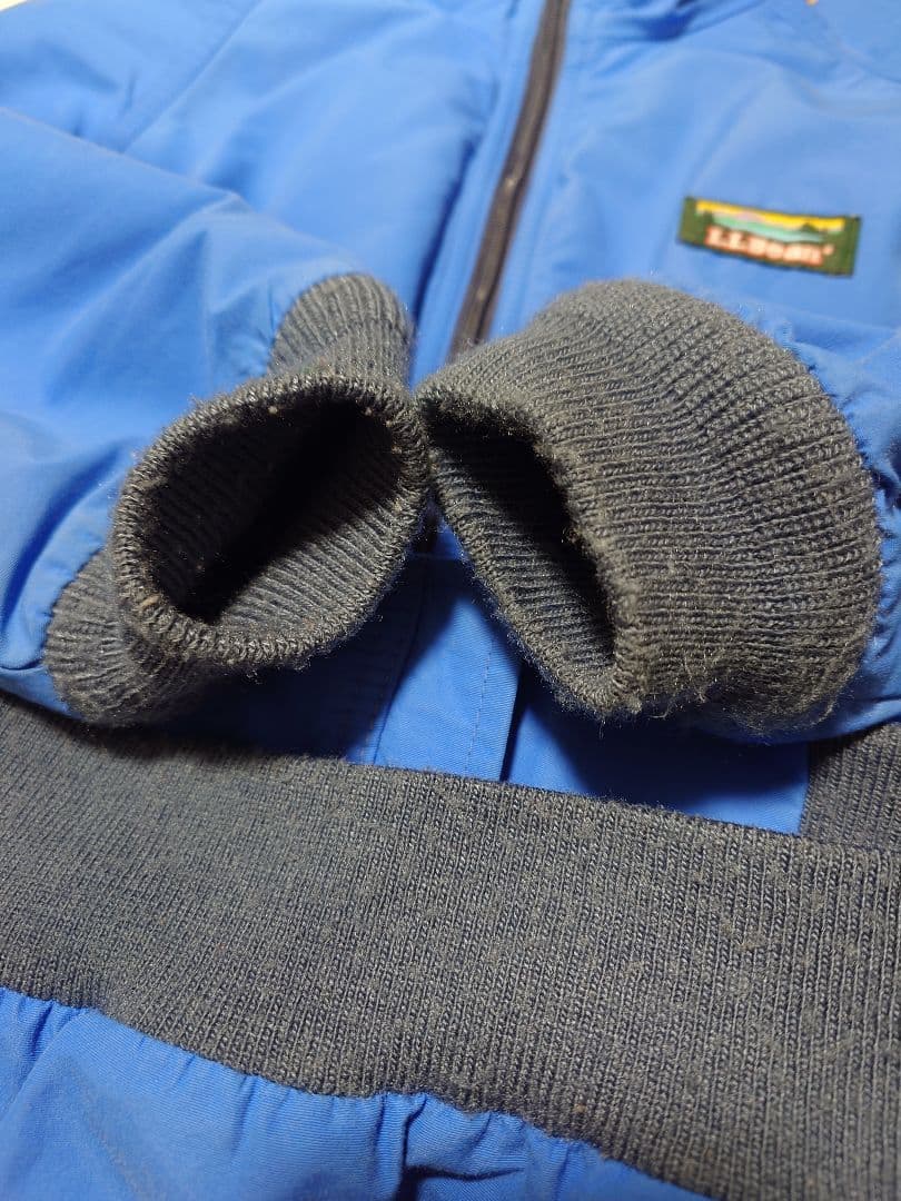 S*r様 LLBean Warm Up Jacket USA製 ブルゾン 青 約