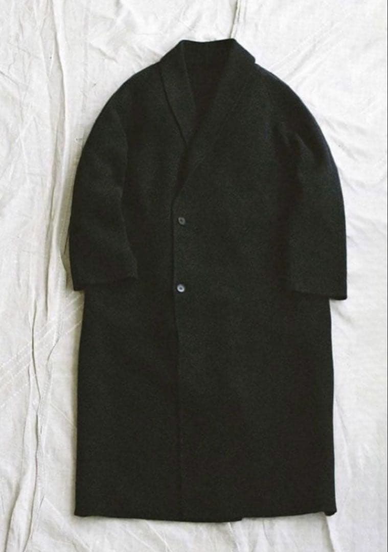 ジャケット・アウター LIDNM SHAWL COLLAR REVER COAT