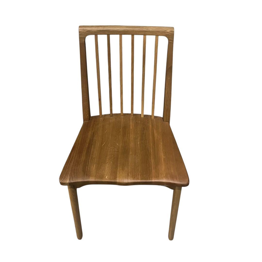 【美品】起立木工 オーク材 ダイニングチェア 葉月II 廃盤品