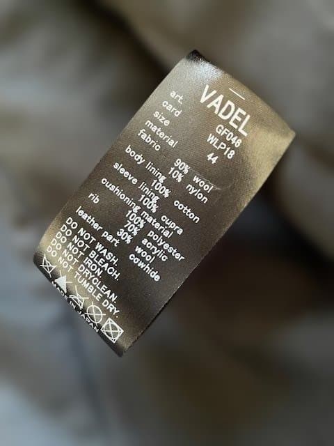 ★VADEL ドンキーレザージャケット★wjk junhashimoto akm