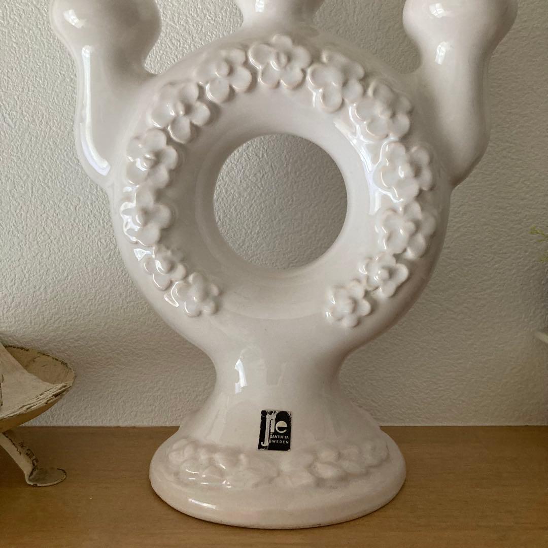 北欧ヴィンテージ【希少】JIEGantofta 大きなキャンドルスタンド