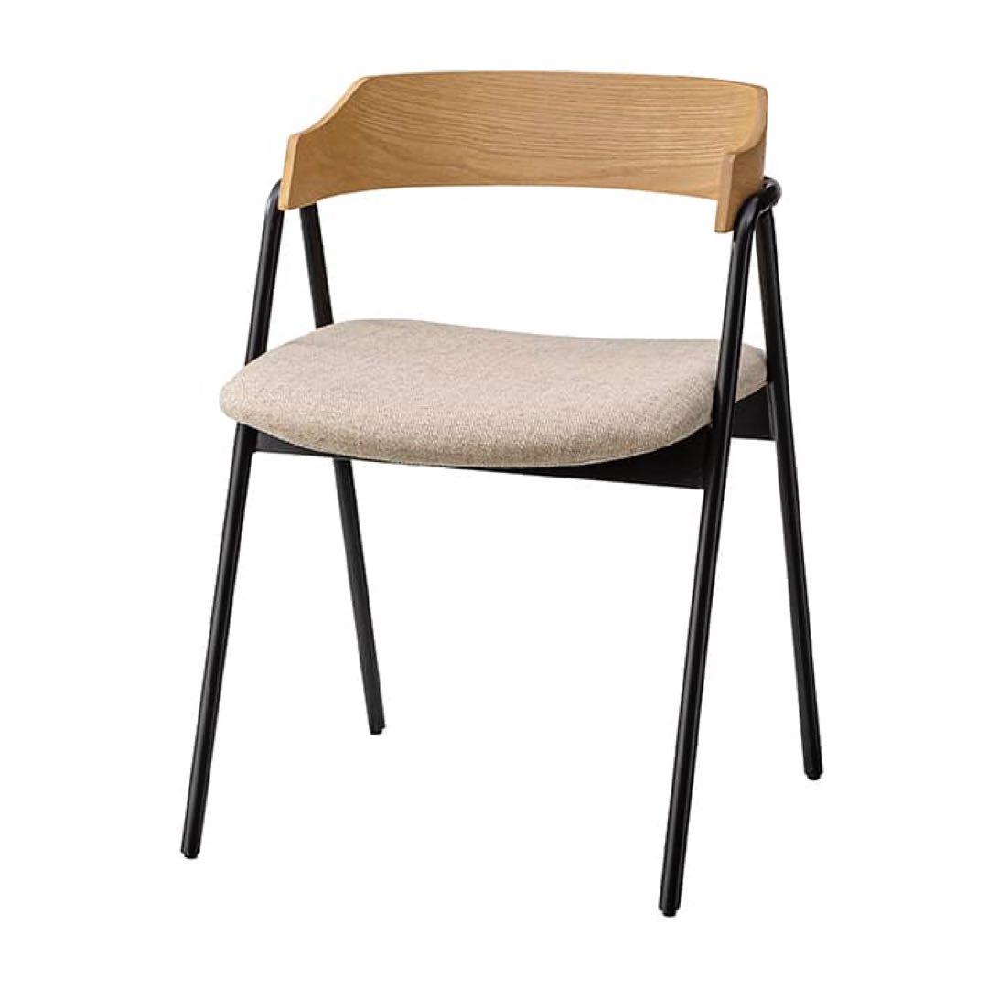 Unico elemt チェア　アイアン　ナチュラル