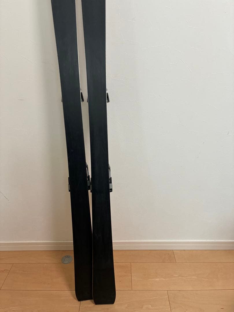 OGASAKA スキー板 『覇』Keos 160cm 赤黒 + 紫スキー用ポール