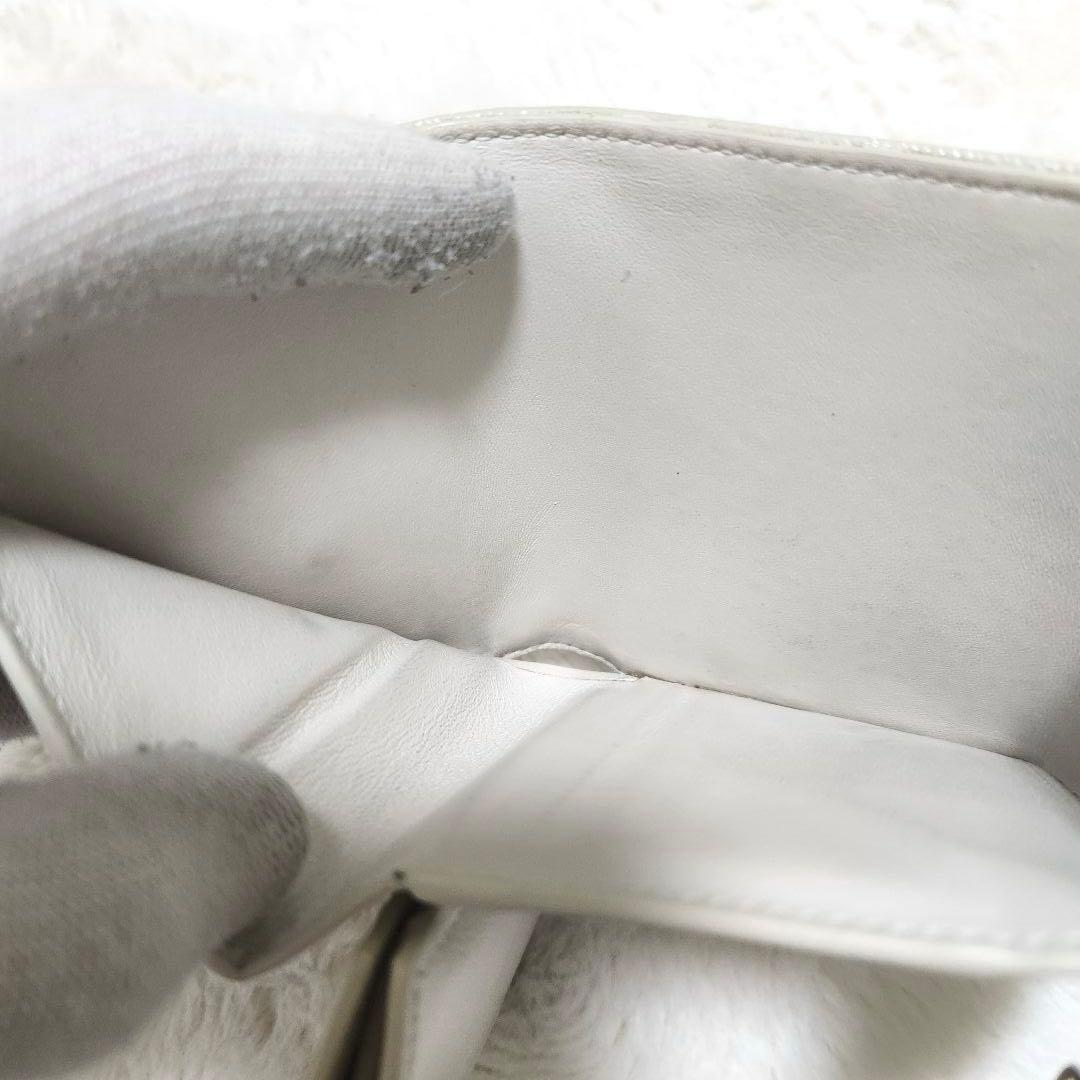 ✨極美品　現行デザイン✨サンローラン　三つ折り　カサンドラ　キャビアスキン