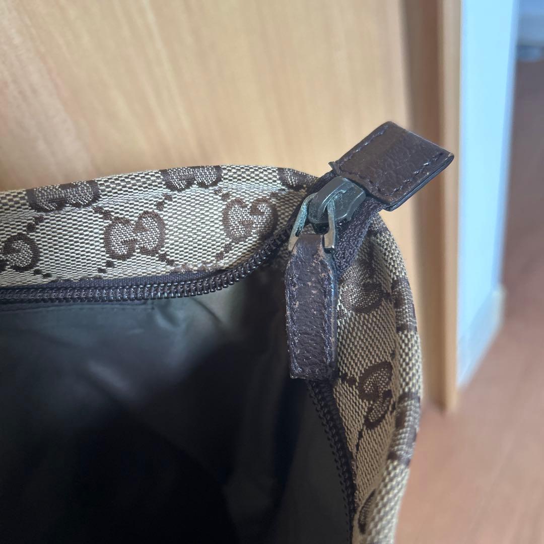 Gucci GGキャンバス　トートバッグ　マザーズバッグ