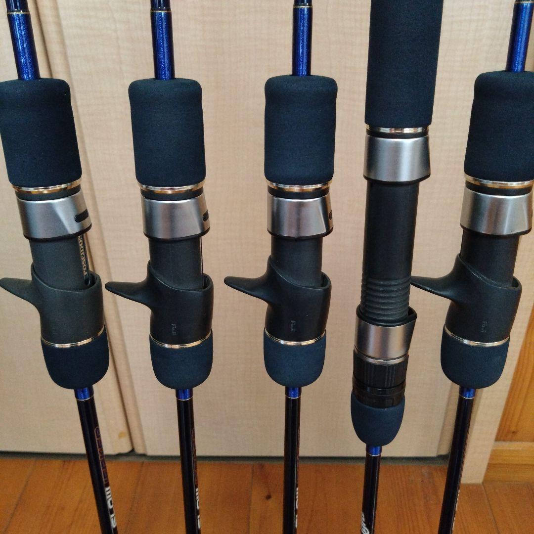 値下げ！エバーグリーン　ポセイドン　スロージャーカー　スピンジャーカー5本セット