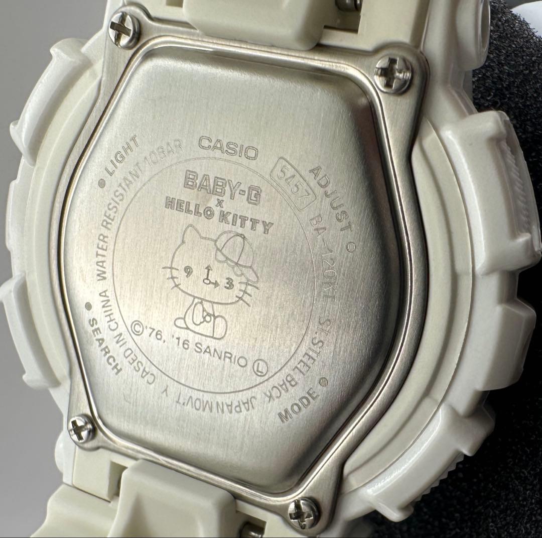 新品未使用　ハローキティ　Baby-G コラボ　BA-120KT-7AJR