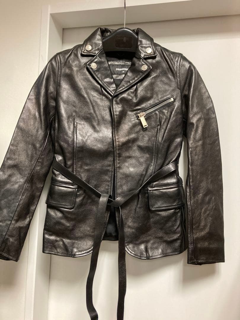 DSQUARED2 ディースクエアード ダウンライダース ブラック 36