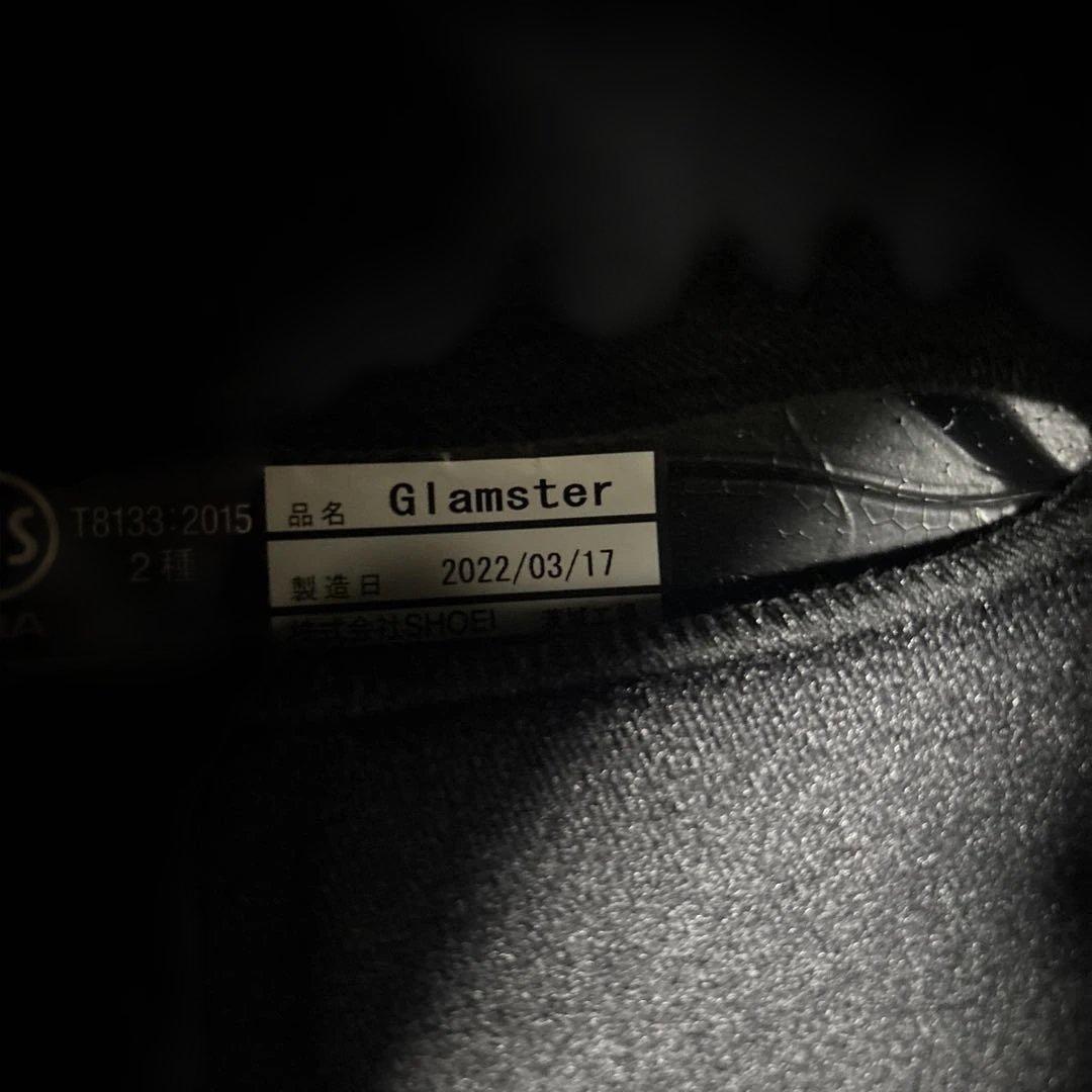 SHOEI Glamsterグラムスター　マットブラック　Mサイズ　2022年製