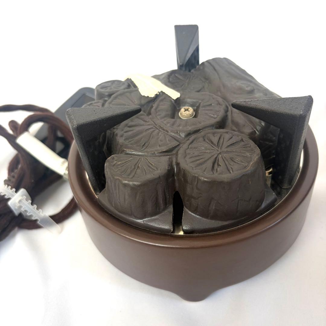 【美品】茶道風炉用電気炭　ヤマキ電器　箱付き　YU-001