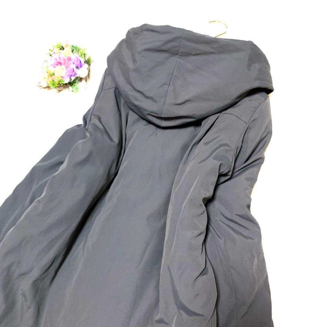 ★ jun様　マックスマーラ　ロング❤︎ フーデットコート❤︎中綿❤︎キルティング　L